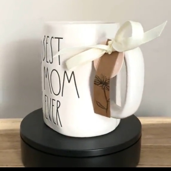 Rae Dunn Matte White Artisian Collection By Magenta Best Mom Ever Mug - Picture 8 of 12